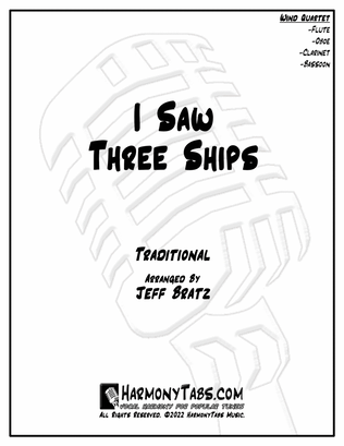 Book cover for I Saw Three Ships (Wind Quartet)