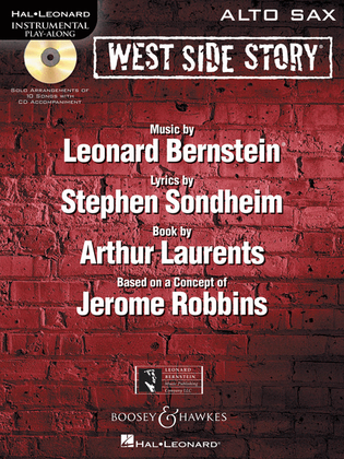 Book cover for West Side Story for Alto Sax