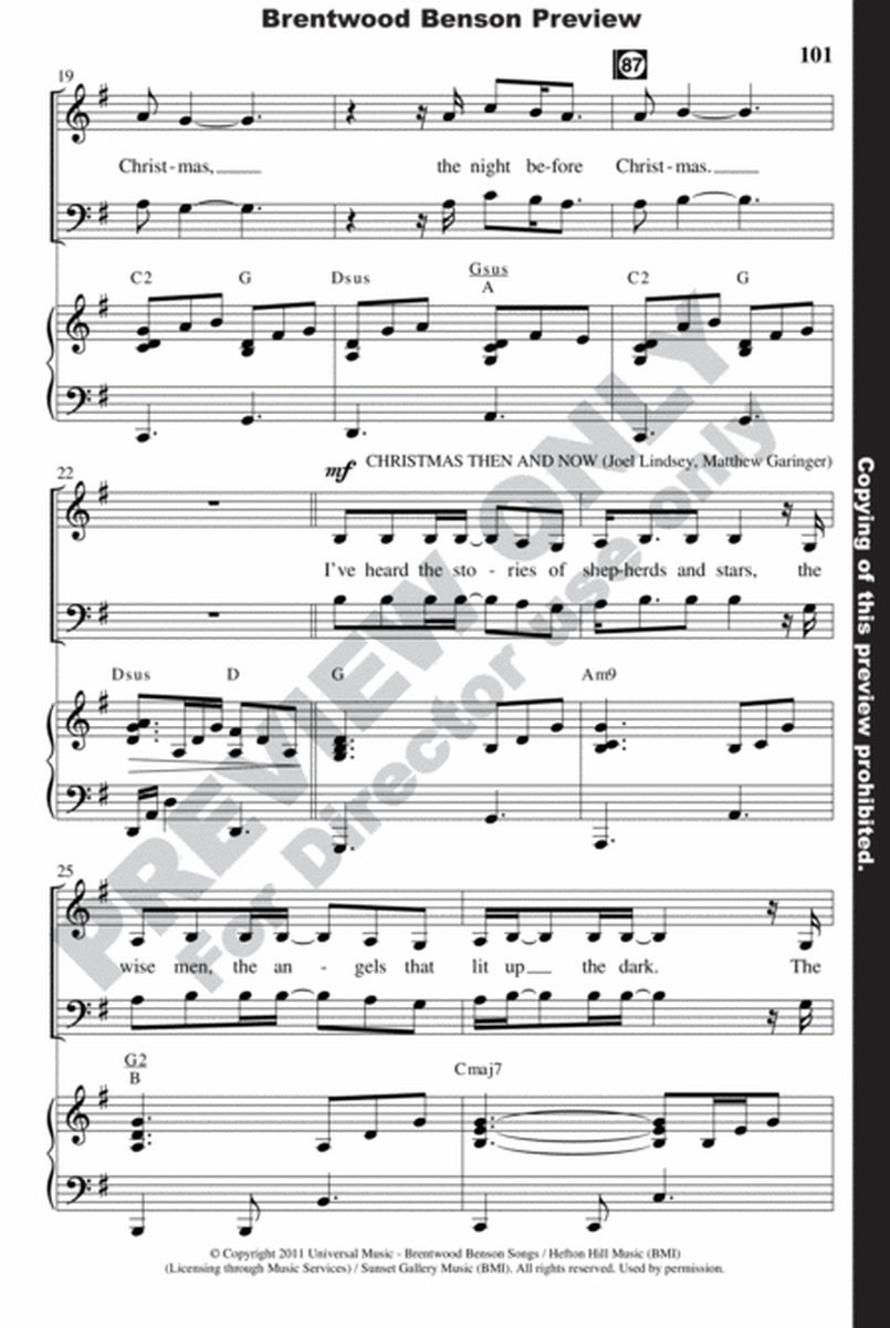 The Night Before Christmas (Choral Book) image number null