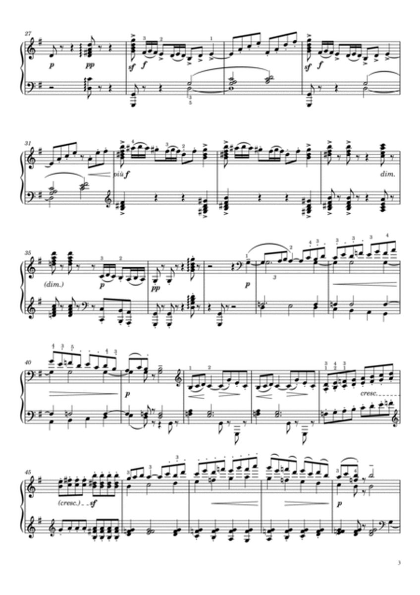 Debussy - Arabesque No. 2 in G major L. 66 Allegretto scherzando - For Piano Solo Original image number null