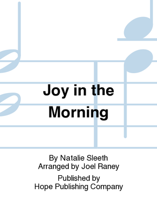 Book cover for Joy in the Morning