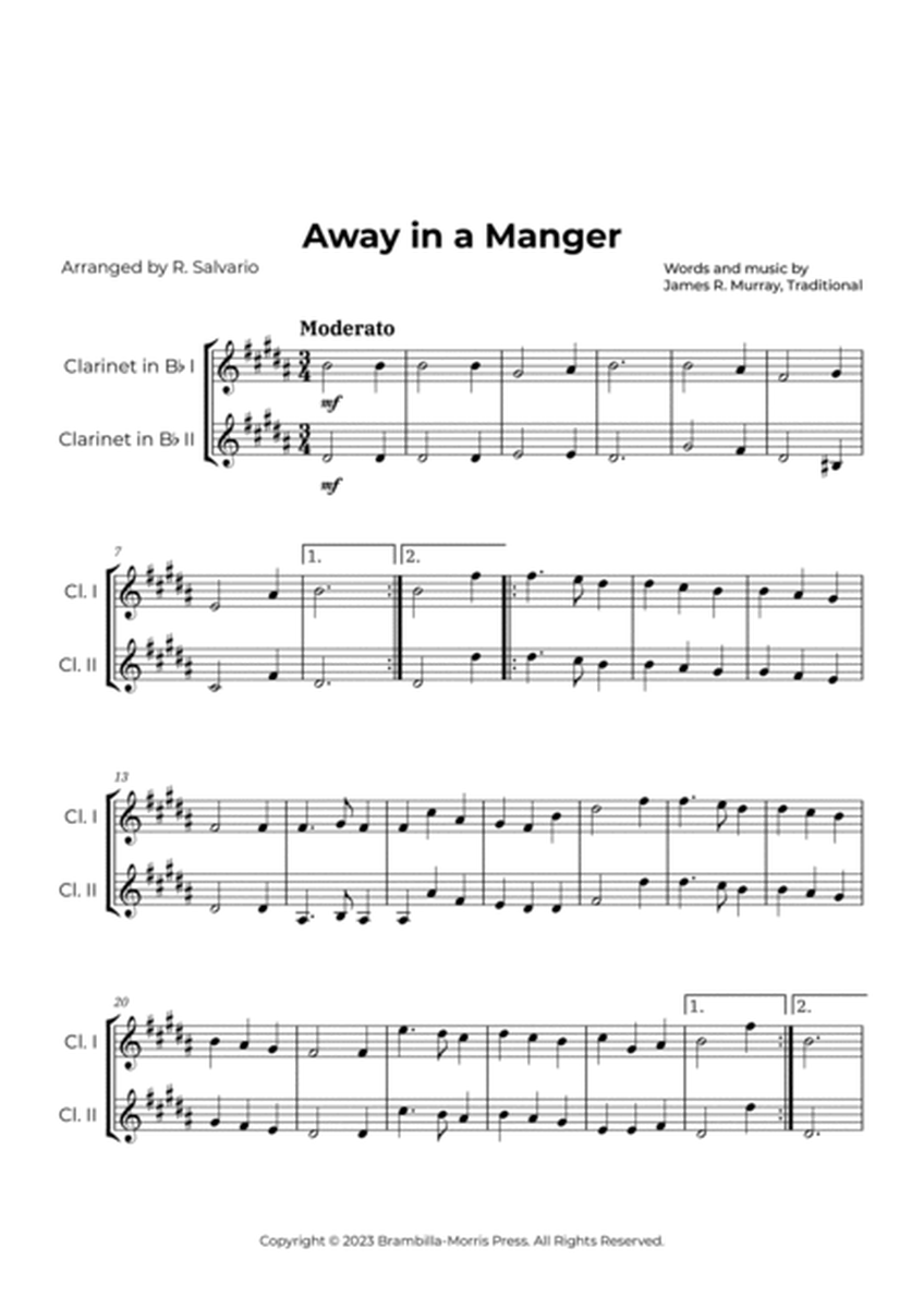 Away in a Manger (Key of B Major) image number null