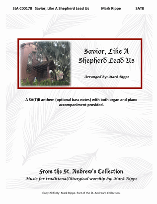 Book cover for Savior, Like A Shepherd Lead Us (StA C00170)