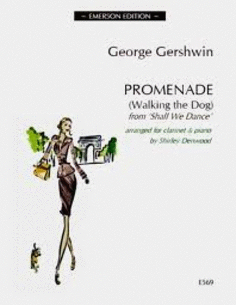 Gershwin - Promenade Walking The Dog Clarinet/Piano