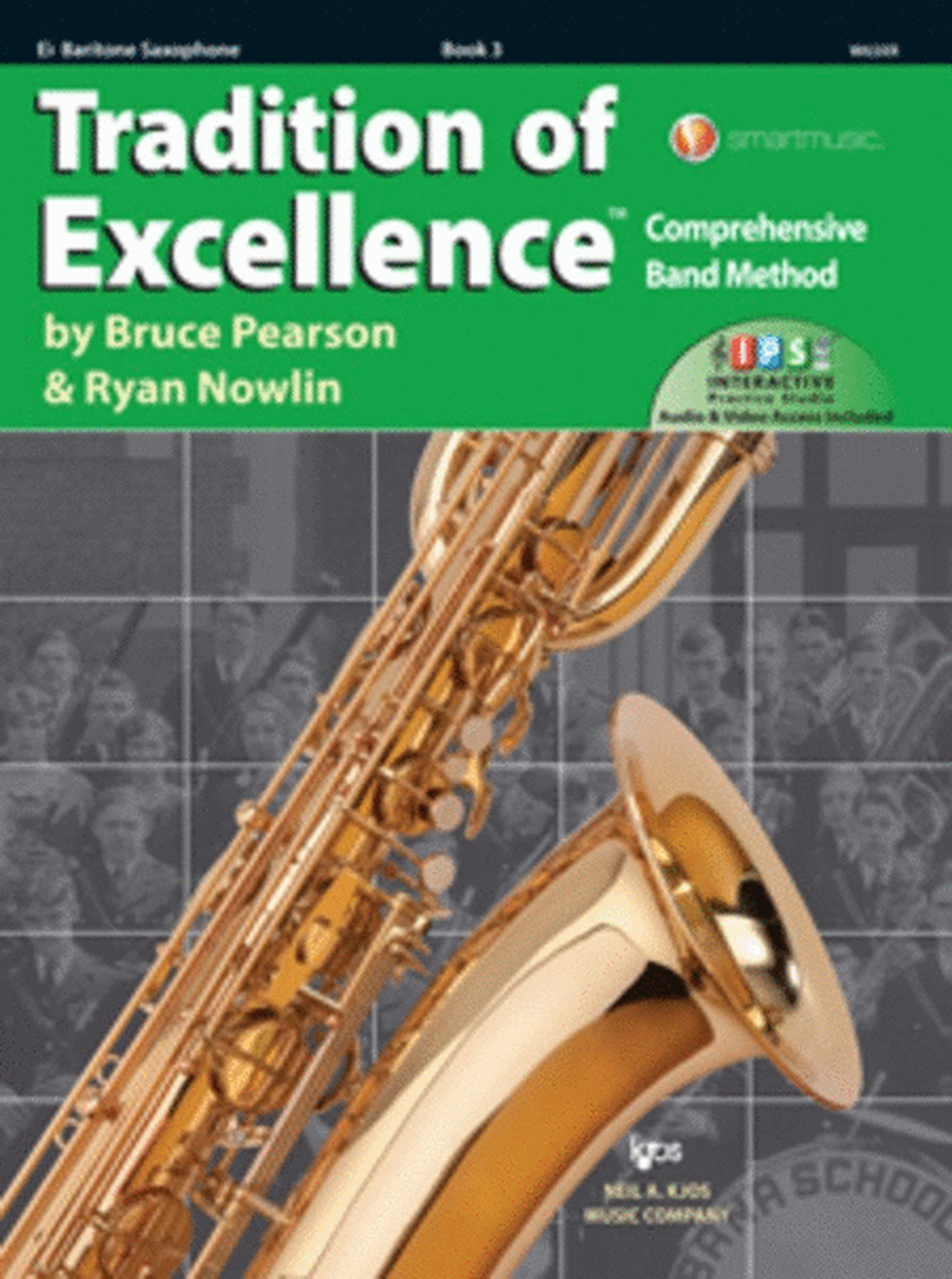 Tradition Of Excellence Book 3 Baritone Sax