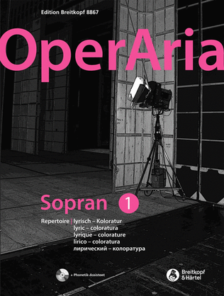 Book cover for OperAria Soprano Volume 1: lyrisch-Koloratur