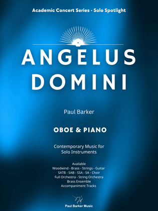 Book cover for Angelus Domini (Oboe & Piano)