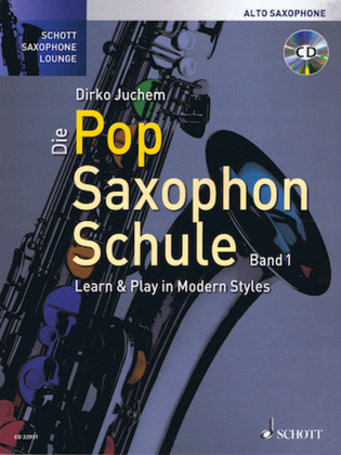 Book cover for Die Pop (Alto) Saxophon Schule