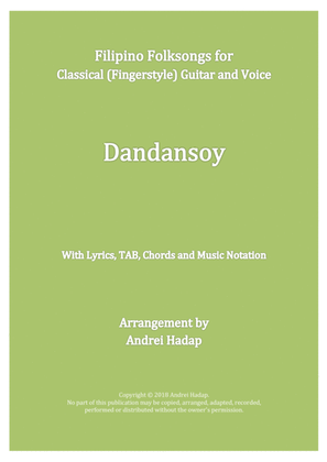 Book cover for Dandansoy (Fingerstyle Guitar with TAB)