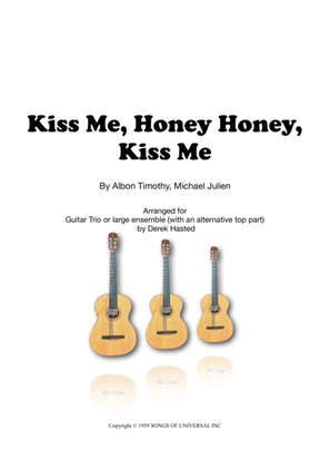 Book cover for Kiss Me Honey Honey