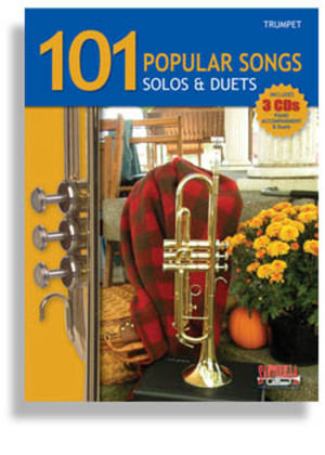 Book cover for 101 Popular Songs for Trumpet * Solos and Duets * with 3 CDs