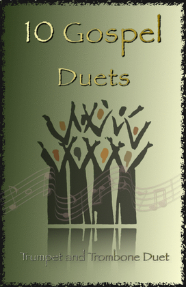 Book cover for 10 Gospel Duets for Trumpet and Trombone