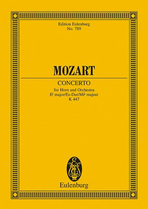 Book cover for Horn-Concerto Eb major