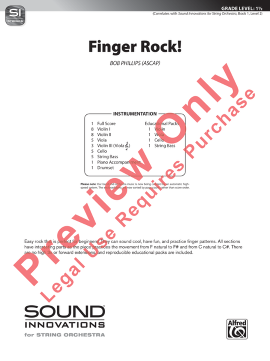 Finger Rock!