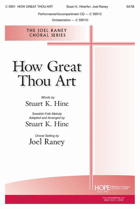 Book cover for How Great Thou Art