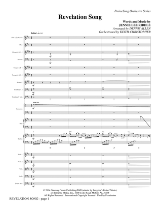 Revelation Song - Full Score