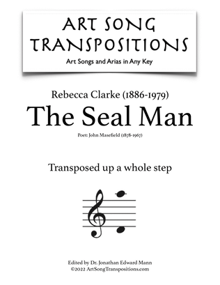 Book cover for CLARKE: The Seal man (transposed up a whole step)
