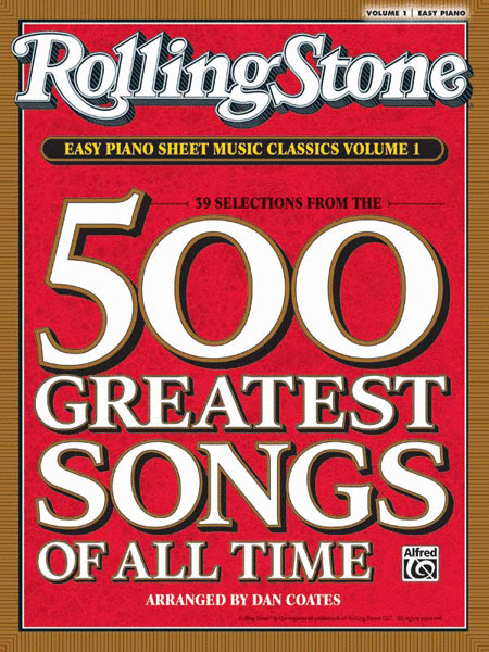 Rolling Stone! Easy Piano Sheet Music Classics, Volume 1