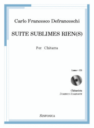 Book cover for Suite Sublimes Rien(s)