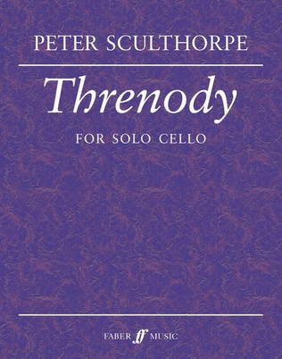Book cover for Sculthorpe - Threnody For Solo Cello