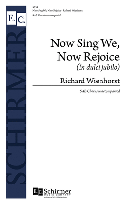 Book cover for Now Sing We, Now Rejoice (In dulci jubilo)