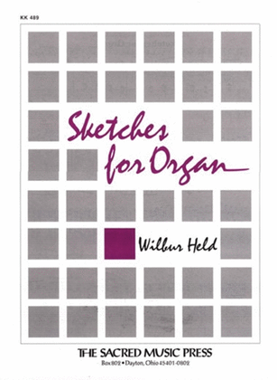 Book cover for Sketches for Organ