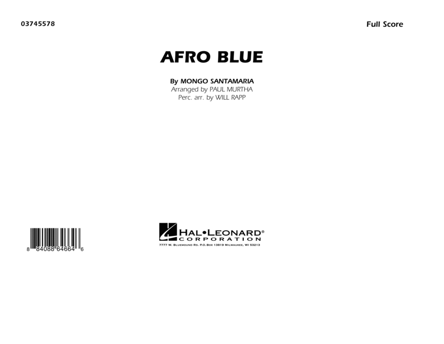 Afro Blue - Full Score