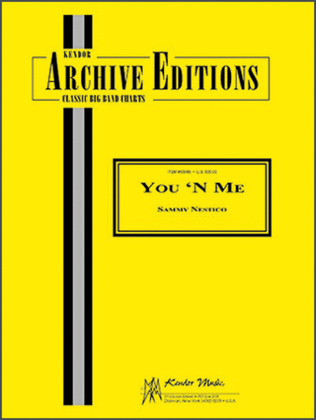Book cover for You 'N Me (Full Score)