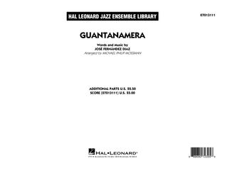 Book cover for Guantanamera - Conductor Score (Full Score)