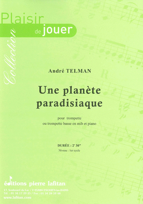 Book cover for Une Planète Paradisiaque