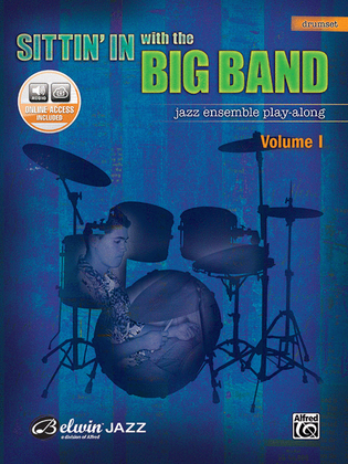 Book cover for Sittin' In with the Big Band, Volume 1