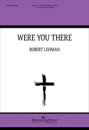 Book cover for Were You There