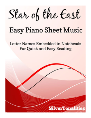 Book cover for Star of the East Easiest Piano Sheet Music