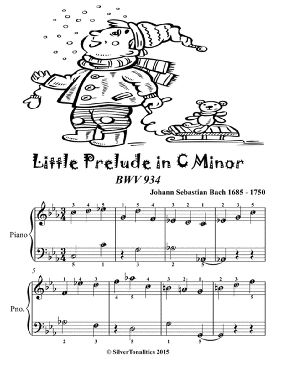 Six Little Preludes for Easiest Piano