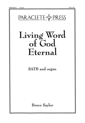 Book cover for Living Word of God Eternal