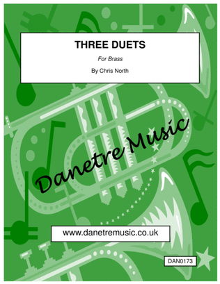 Book cover for Three Duets For Brass