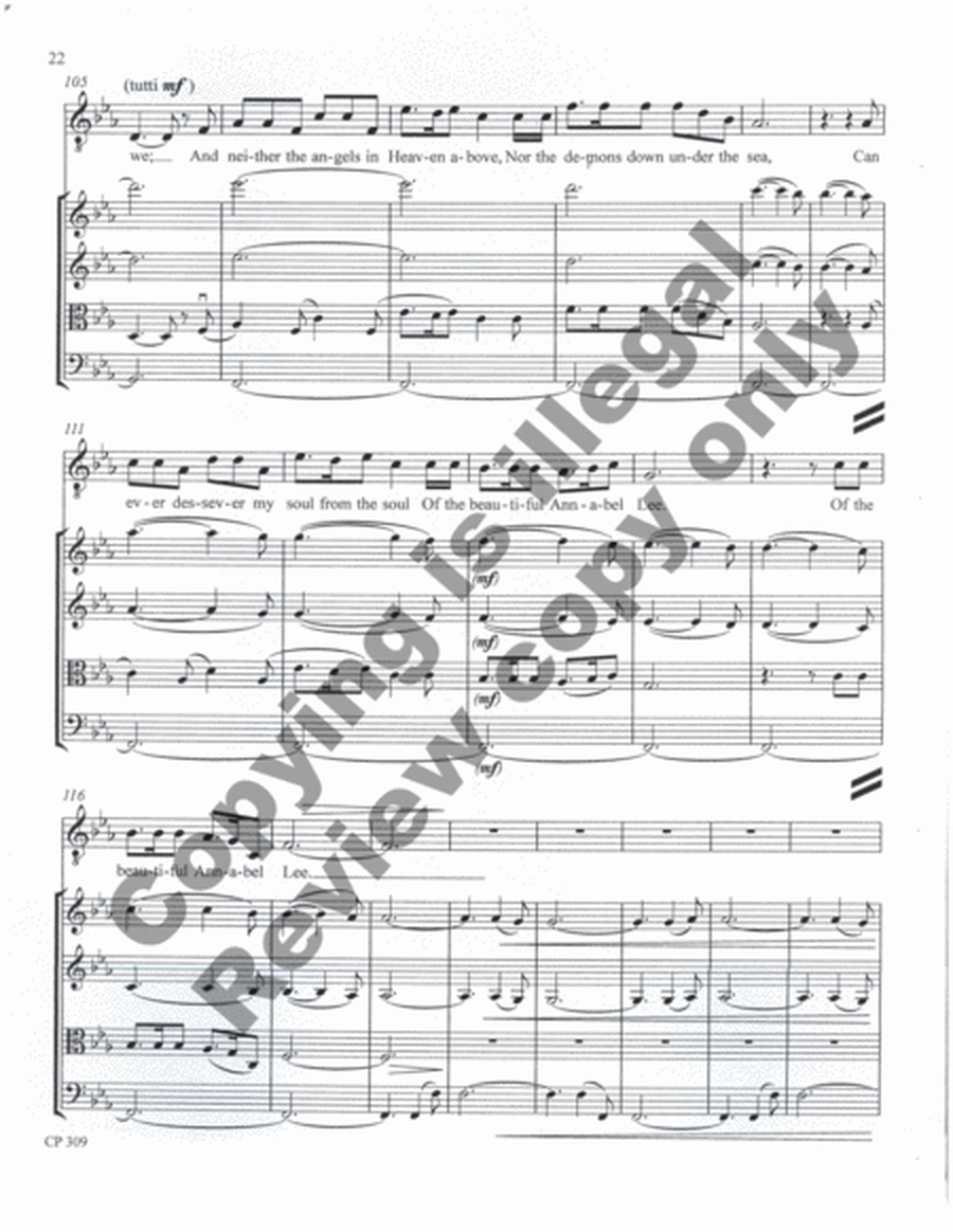 Songs of Laughter, Love, & Tears (Full Score & Parts) image number null