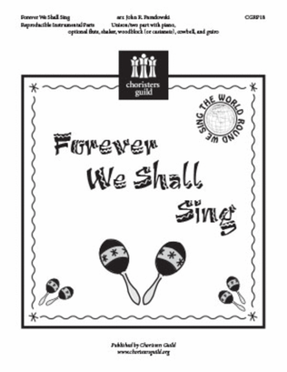 Book cover for Forever We Shall Sing - Reproducible Instrumental Parts