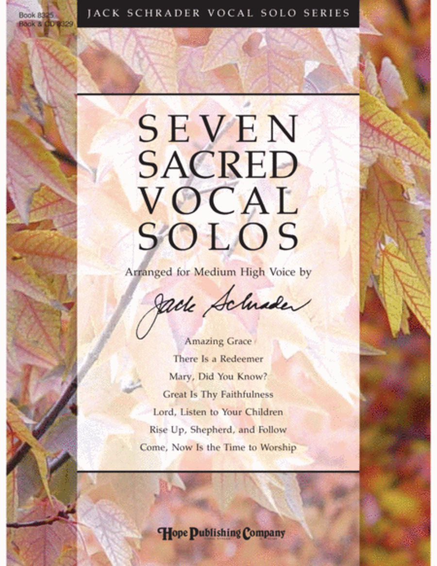 Seven Sacred Vocal Solos