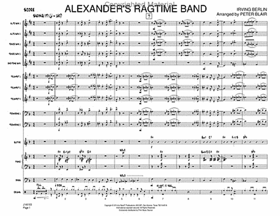 Alexander's Ragtime Band image number null