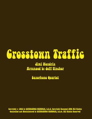 Book cover for Crosstown Traffic