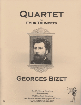Book cover for Quartet for Four Trumpets