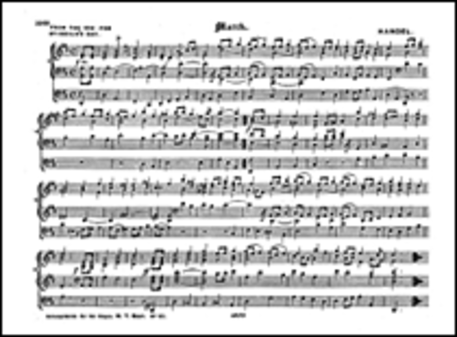 Handel: March From Ode For St Cecilia