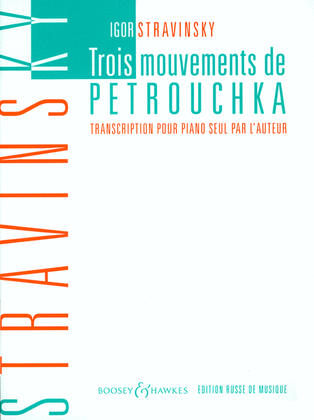 Book cover for Three Movements from Pétrouchka
