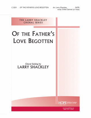 Book cover for Of the Father's Love Begotten