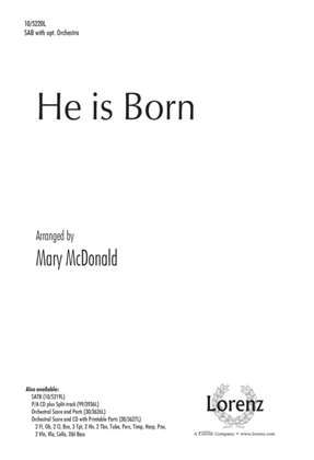 Book cover for He Is Born