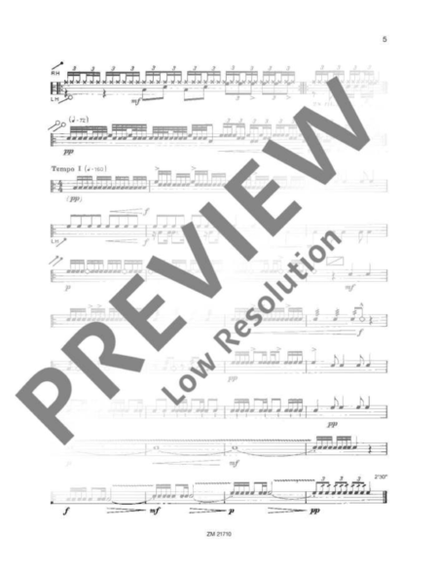 Snare drum suite by Siegfried Fink Percussion - Digital Sheet Music