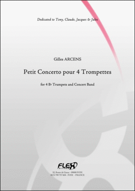 Petit Concerto Pour Quatre Trompettes