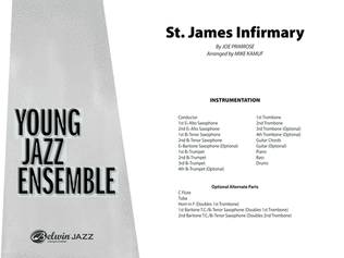 Book cover for St. James Infirmary: Score