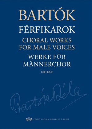 Choral Works for Male Voices